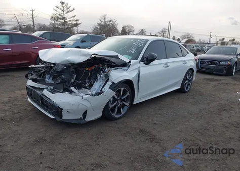 2025 Honda Civic Hybrid Sport/Sport Touring из США, поврежденный, VIN 2HGFE4F82SH355073